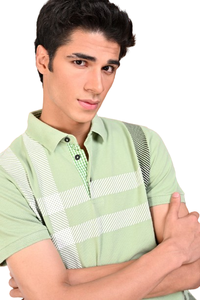 Alta calidad 100% Premium algodón pantalones cortos mangas Polo camisetas para hombres Polo costura contraste Color logotipo personalizado impresión - Product Image 5