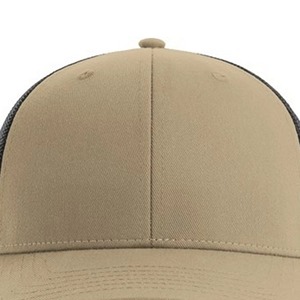Sombrero de camionero de 6 paneles estilo Hip Hop hecho a medida al por mayor para hombre con rayas ajustables aspecto deportivo paneles de malla laterales sombrero de hombre - Product Image 3