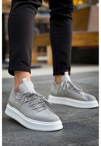 Mancini Chaussures de marche pour homme CH2408 TBT Fusion Noir Blanc Anthracite Beige - Product Image 4