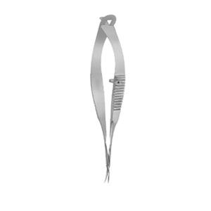 กรรไกรผ่าตัดตาสองชั้นกรรไกรตัดตาไอริสตาไทเทเนียมเครื่องมือผ่าตัดสแตนเลส CE - Product Image 3