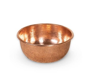 ถ้วยชามทองแดงแบบคลาสสิกเครื่องใช้บนโต๊ะแฟนซีเครื่องทองแดงพร้อมที่จับทำจากทองแดงแบบมีด้ามจับดีไซน์เนอร์ที่ไม่เหมือนใคร - Product Image 5