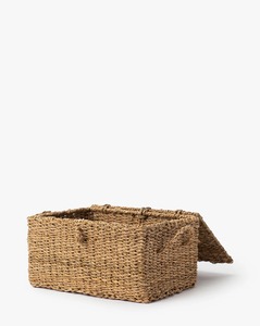 Juego de 3 Cajas de Almacenamiento Hechas a Mano con Hierba Marina, Caja de Almacenamiento Ecológica y Natural para Decoración del Hogar, Venta al por Mayor desde Vietnam - Product Image 2