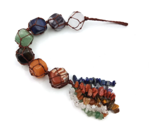 Support mural en pierre brute, nouveau design, mélange de couleurs, pierres malty, cristal, pierres précieuses de guérison, chakra - Product Image 4