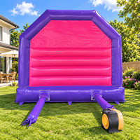 Château gonflable de qualité commerciale pour enfants, grande structure gonflable pour anniversaires et événements