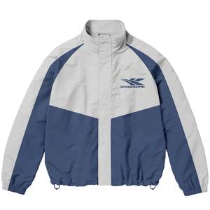 ชุดวอร์มผ้าไนลอนสำหรับผู้ชายชุดเสื้อ100% ผ้าฝ้ายกันน้ำปักโลโก้ได้ตามต้องการ - Product Image 4