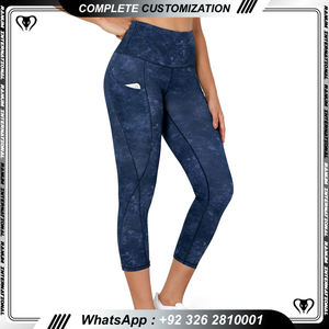 Pantalon de yoga de sport Fitness imprimé Leggings de gym grande taille pour femmes - Product Image 3