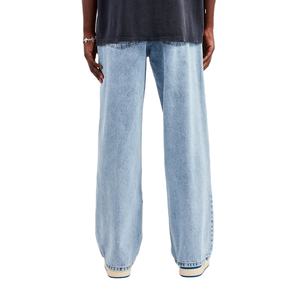 Pantalones Vaqueros para Hombre, Jeans Rectos, Vaqueros de Mezclilla con Estilo, Ropa Urbana para Hombre, Pantalones Vaqueros Lavados de Corte Relajado - Product Image 2