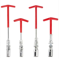 DNT universel 16/20mm clé à douille d'extension en acier outil de démontage de bougies d'allumage hirondelle (Joint) douille de bougie 16mm