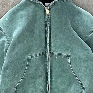 เสื้อมีฮู้ดแบบพอง3D 600แกรมเสื้อมีฮู้ดโอเวอร์ไซส์ล้างกรดขนาดใหญ่ออกแบบโลโก้ได้ตามต้องการ - Product Image 2