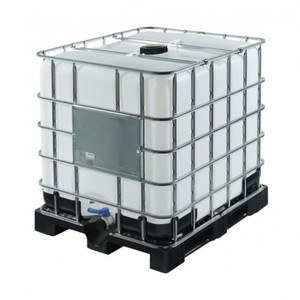 Réservoir IBC en HDPE personnalisable de 1000 L, construction en plastique durable, stockage d'eau et de carburant, doté d'une pompe à valve automatique pour les fermes et la vente au détail - Product Image 5