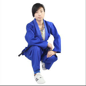 Traje de Karate de algodón unisex, diseño personalizado de fábrica, venta al por mayor, artes marciales para uniforme de todos los géneros, pantalones cortos de estilo Kung Fu BJJ Gi MMA - Product Image 2