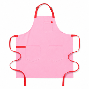 High Quality Heavy Duty Reusable Adult Size Adjustable Sleeveless <b>Apron</b> Oil-Resistant Breathable Canvas Custom Logo Fashion - Product Image 4