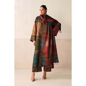 Digital Printed <b>Viscose</b> Crepe <b>Top</b> UF-4286 - Product Image 1