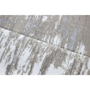 Alfombra de baño y ducha <span class=keywords><strong>Marsan</strong></span> de 70x120cm, plateada, de hilo de algodón teñido, jacquard abstracto, producción personalizada - Hecho en Turquía - Product Image 2