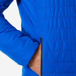 Chaqueta aislante con estampado OEM de Bajo MOQ para hombre Chaqueta aislante de invierno informal con logotipo personalizado para hombre con bolsillos - Product Image 5