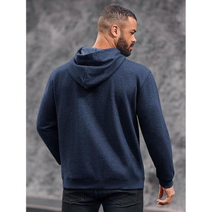 Vente en gros de sweatshirts à capuche en coton vierge à manches longues de couleur bonbon personnalisés à la mode pour sweats à capuche épais - Product Image 3