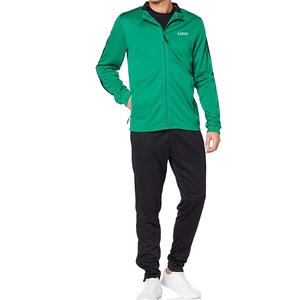 Survêtement pour homme en tissu confortable, manches longues, coupe décontractée, logo personnalisé, couleur et design avec col montant et fermeture éclair, 2026 - Product Image 1