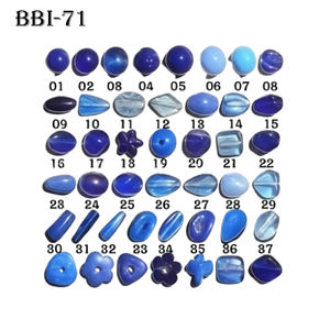 Lámpara DE TRABAJO Colección de cuentas de vidrio para la fabricación de joyas Decoraciones de cuentas y proyectos de arte Cuentas de vidrio de lujo Proveedor indio - Product Image 1