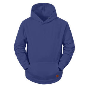 เสื้อสเว็ตเชิ้ตมีฮู้ดสไตล์ผ้าฟลีซผ้าฝ้ายย้อมสี80% ย้อมสีน้ำหนัก9.5ออนซ์ - Product Image 1