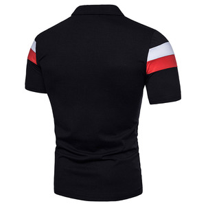 เสื้อเชิ้ตแขนสั้นผู้ชายปี 2025 ดีไซน์ใหม่ล่าสุด โลโก้แบบกำหนดเอง ผ้าถัก 100% คอตตอน แห้งเร็ว - Product Image 4