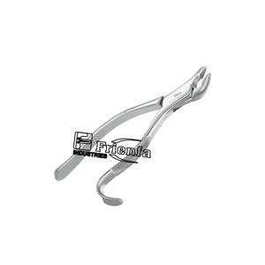 Fórceps de extracción Molares inferiores Patrón inglés Klein #6 Instrumentos Fabricantes hechos de acero inoxidable alemán de alta calidad - Product Image 4