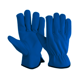 Gants de conducteur en cuir de mouton de qualité supérieure Gants de conduite industriels pour la protection des mains Sécurité au travail douce et confortable - Product Image 4