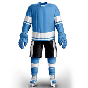 Meilleure vente d'uniforme de hockey sur glace logo personnalisé sublimation confortable broderie uniforme de hockey en équipe - Product Image 1