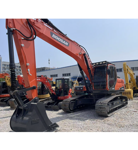 Excavadora de cadenas Doosan DX225 usada, excavadora pequeña con neumáticos de caucho en venta - Product Image 2