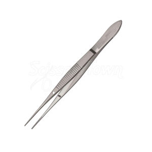 Pince à pansement en acier inoxydable avec poignée ergonomique pour une manipulation sûre du pansement et des soins médicaux professionnels - Product Image 4