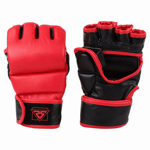 Gants de MMA professionnels Gants de sparring de style personnalisables avec des tailles de 8oz 12oz en cuir PU pour le poinçonnage offrant un service OEM - Product Image 3