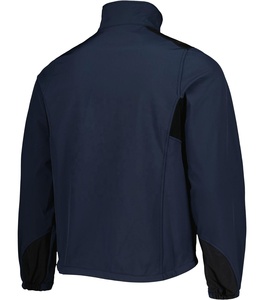 Custom New Design <b>Men's</b> <b>Soft</b> <b>Shell</b> Outdoor Fleece <b>Jacket</b> Waterproof Breathable Zipper Closure Windproof Feature Printed Pattern - Product Image 5