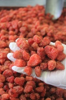 Gedroogde Aardbeien Vers Landbouwproduct Uit Thailand Gedroogd Fruit Voor Gezonde Snacking