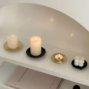 candle <b>stand</b> for home decoration elegant metal candle holder perfect for creating soft warm lighting in any room - Product Image 1