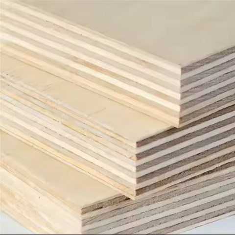 High Quality E0 Phenolic Board Poplar Plywood Rubber Core Glue for Interior Wall Decoration for Living Rooms Manufactured