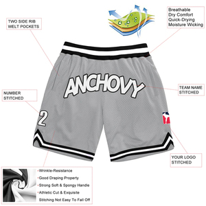 Short de basket-ball personnalisé personnaliser le short d'équipe imprimé nom numéro short d'entraînement de gymnastique pour hommes femmes jeunes - Product Image 2