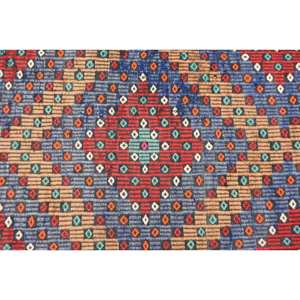 Patrón étnico 2,4 x 4.6ft Área grande Alfombra turca Rojo Negro Lana Sala de estar Alfombra Respaldo de látex Rectángulo Pasillo Habitación Alfombra Nuevo - Product Image 5