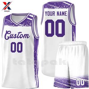 Uniformes de baloncesto de secado rápido reversibles más vendidos, logotipos personalizados, números, equipo experto, ropa de liga, talla XS, tela transpirable - Product Image 4