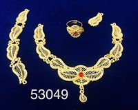 Meilleure Vente 2026 : Parure de Bijoux Femme Plaqué Or 24K Style Vintage en Cuivre, Prête à Offrir – Meilleure Vente Mayotte Comores France