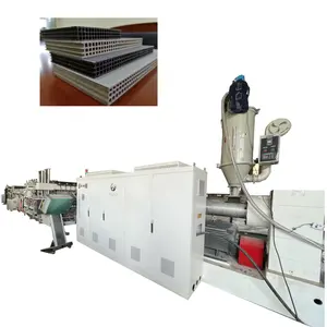 Fullwin Manufacturer Co-extrusion Hollow Grid Sheet Multilayer Corrugated PMMA PC Sheet Extruder Equipment Machine