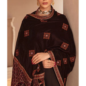 Vestido de Novia de Terciopelo de Última Tendencia, Diseño Único, Ligero, Profesional, Suave, Reversible, de Secado Rápido, para Fiesta y Boda - Product Image 3