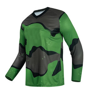 Sublimation personnalisée Street maillot pour hommes maillot de sports motorisés vierge personnalisé décontracté et confortable pour le cavalier - Product Image 2