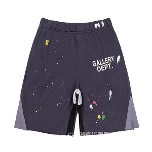 Pantaloncini Formali Classici con Stampa Lettering Splatter Graffiti Gallery Dept, <span class=keywords><strong>Pantaloni</strong></span> in <span class=keywords><strong>Velluto</strong></span> <span class=keywords><strong>a</strong></span> <span class=keywords><strong>Coste</strong></span> con Chiusura <span class=keywords><strong>a</strong></span> Coulisse <span class=keywords><strong>di</strong></span> Marca alla Moda per <span class=keywords><strong>Uomo</strong></span> - Product Image 3