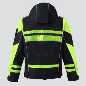 Chaqueta de trabajo ligera y transpirable para hombre, diseñada para la seguridad laboral y la facilidad de movimiento. - Product Image 2