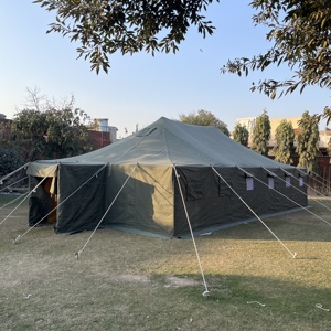 Tienda de lona impermeable de alta calidad para las cuatro estaciones, BC, 61m2, Disater Relief, Camping, alojamiento al aire libre, logotipo personalizado - Product Image 3
