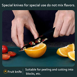 Ensemble de couteaux de cuisine en céramique écologique, 7 pièces, couteaux de chef japonais tranchants, livraison rapide en plastique, vente en gros, achat en ligne sur eBay - Product Image 6