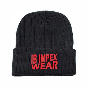 หมวกบีนนี่คลาสสิกสำหรับฤดูหนาว ปักโลโก้ตามสั่ง สำหรับผู้ใหญ่และเด็ก พร้อมโลโก้ยางแบบกำหนดเอง - Product Image 2