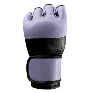 Gants de boxe thermiques d'hiver en cuir de qualité supérieure, design demi-doigts pour adultes, imperméables, gants d'entraînement MMA, protection - Product Image 2