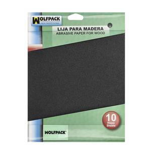 Carta vetrata per legno grana 100 (confezione da 10 fogli) - Product Image 5