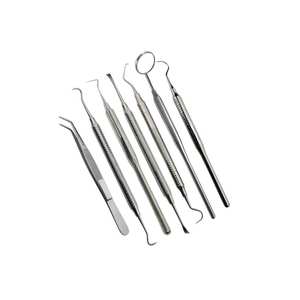Kit de Examen Dental para Uso Personal y Profesional, 6 Instrumentos Dentales Esenciales - Product Image 1