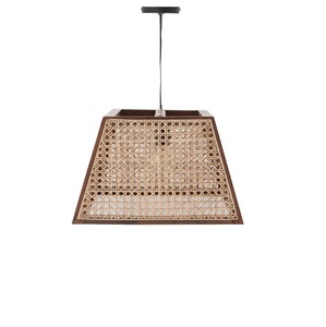 Décoration intérieure rotin bambou osier plafonnier fait main design moderne restaurants lustre pour la décoration lustre en bambou - Product Image 4
